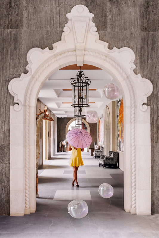 Yellow dress, no stress - Fine Art